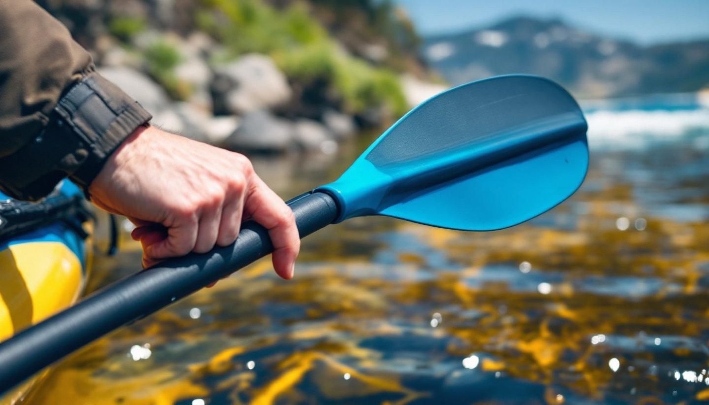 ¿Cómo elegir la pala adecuada para tu kayak hinchable?